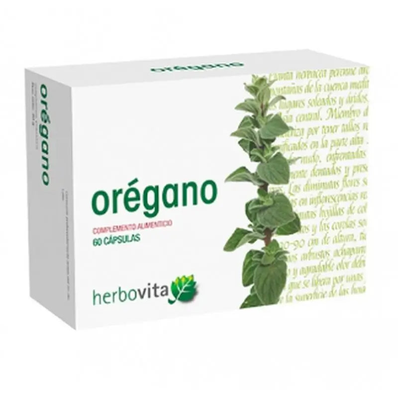 Herbovita Oregano , 60 cápsulas