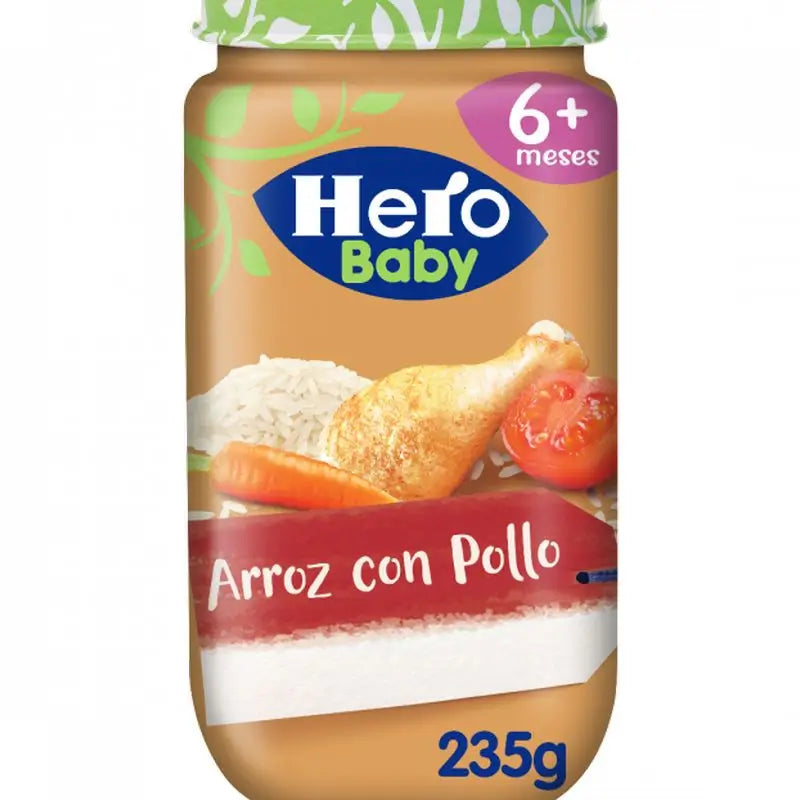 Hero Baby Reis & Huhn Milchreis, 235g