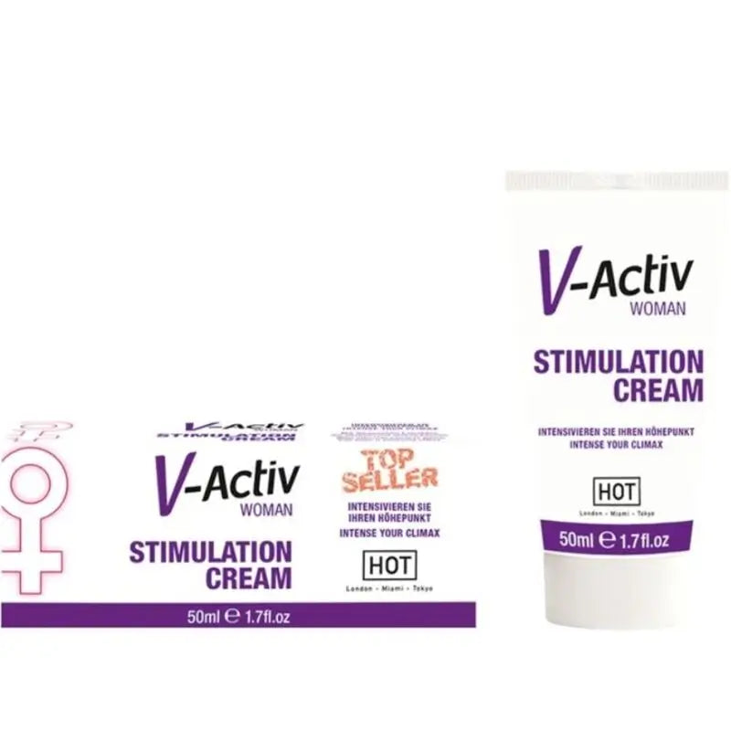 Hot Crema Estimuladora Mujer 50Ml