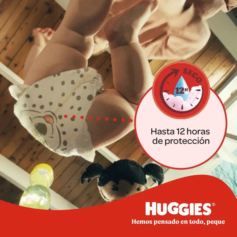 Huggies Little Movers Größe 4 (7-18 kg) Disney Baby Windel, 150 Stk.