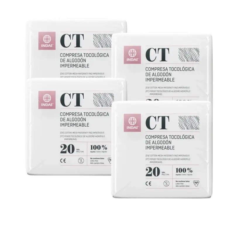 Maternity Maternity Baumwolle Pad, 4 x 20 Einheiten