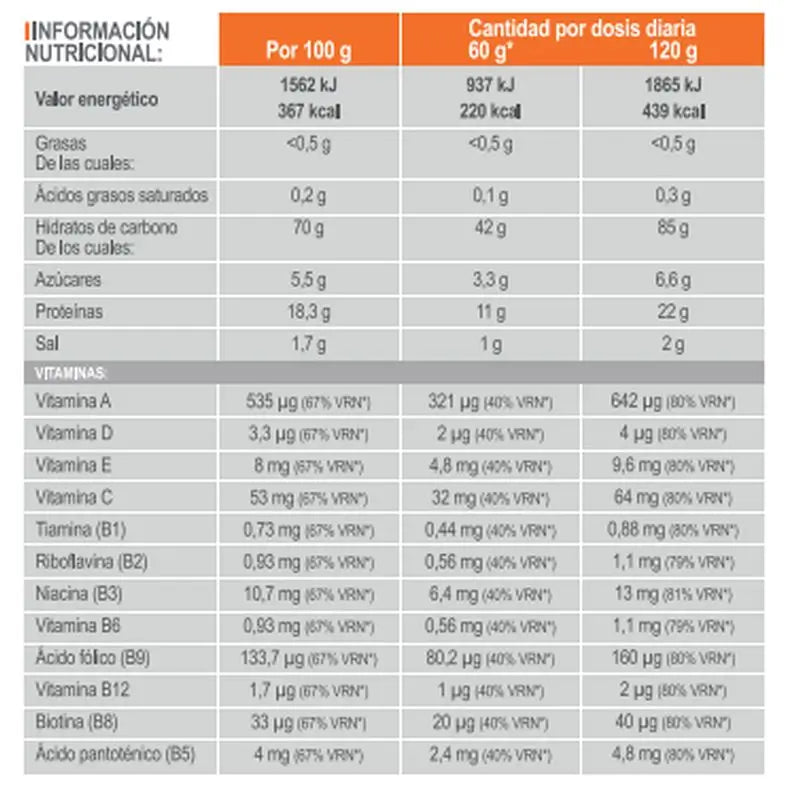 Infisport Complex 4:1 Recovery-Salze mit Zitrusgeschmack Pulver 1,2 kg