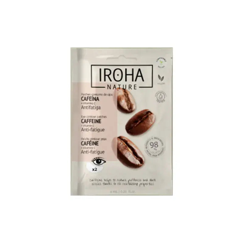 Iroha Nature Natürliche Extrakte Anti-Müdigkeit Augenpflaster, 1 Paar