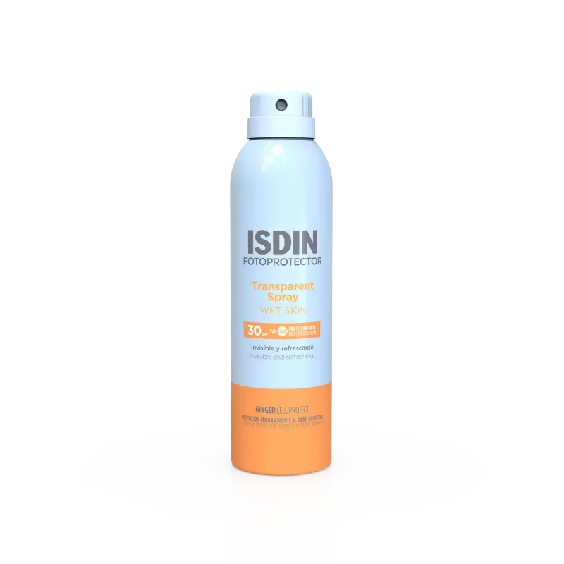 Isdin Transparentes Spray Nasse Haut Spf 30 250 Ml
