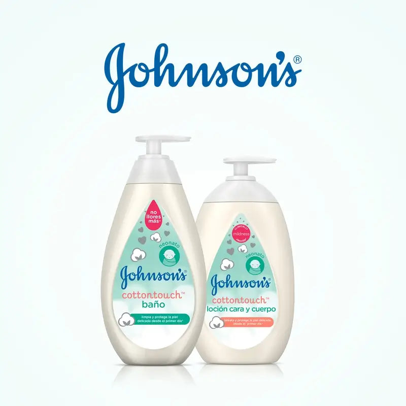 Johnson'S Baby Cottontouch 24 Stunden feuchtigkeitsspendende Gesichts- und Körperlotion, 500 ml