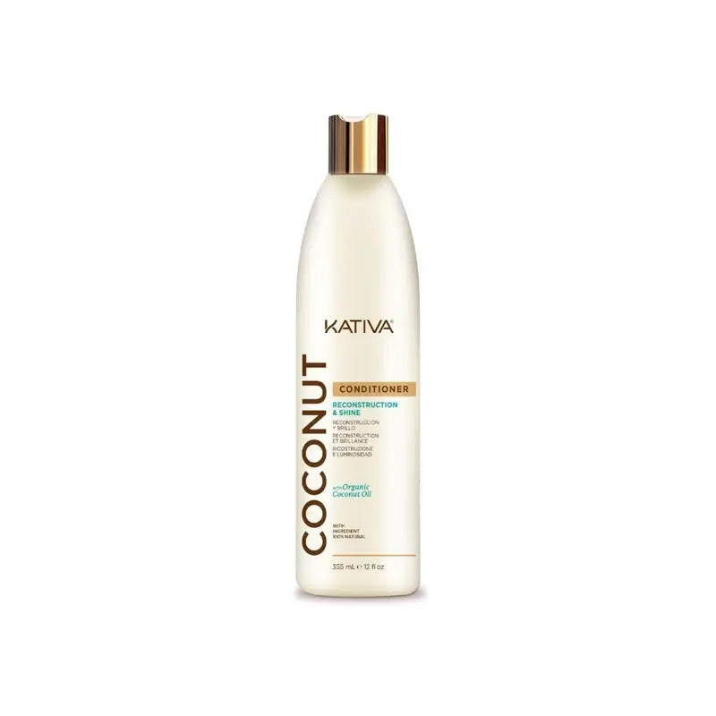 Kativa Kokosnuss-Mandel-Retinol-Shampoo, 355 ml