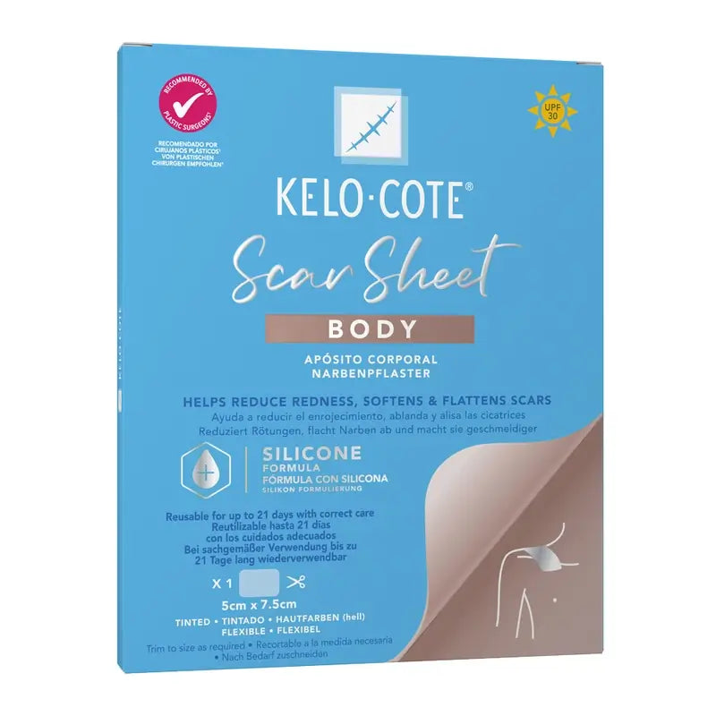 Kelo-Cote Narbenreduzierer Körperverband 5X7,5Cm, 1 Stk.