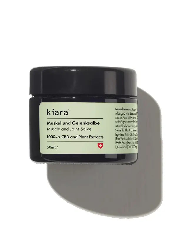 Kiara CBD Creme Muskel- und Gelenksalbe, 50 ml