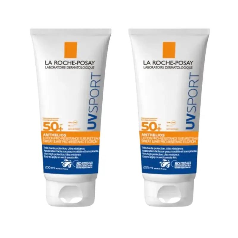 La Roche Posay Anthelios Uvsport widerstandsfähige Lotion Spf50+ , 2X200 Ml