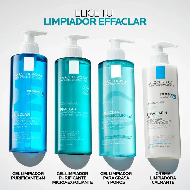 La Roche-Posay Effaclar Supramolekulares Reinigungsgel, 400 ml