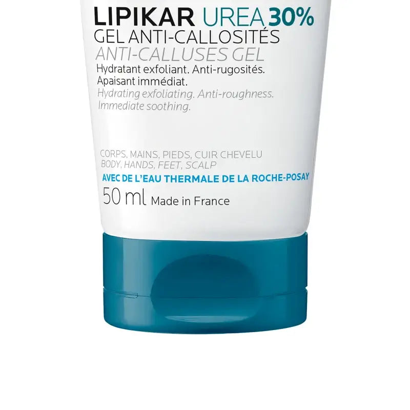 La Roche Posay Lipikar Urea Gel 30% - Feuchtigkeitsspendendes Gel mit Urea , 50 ml