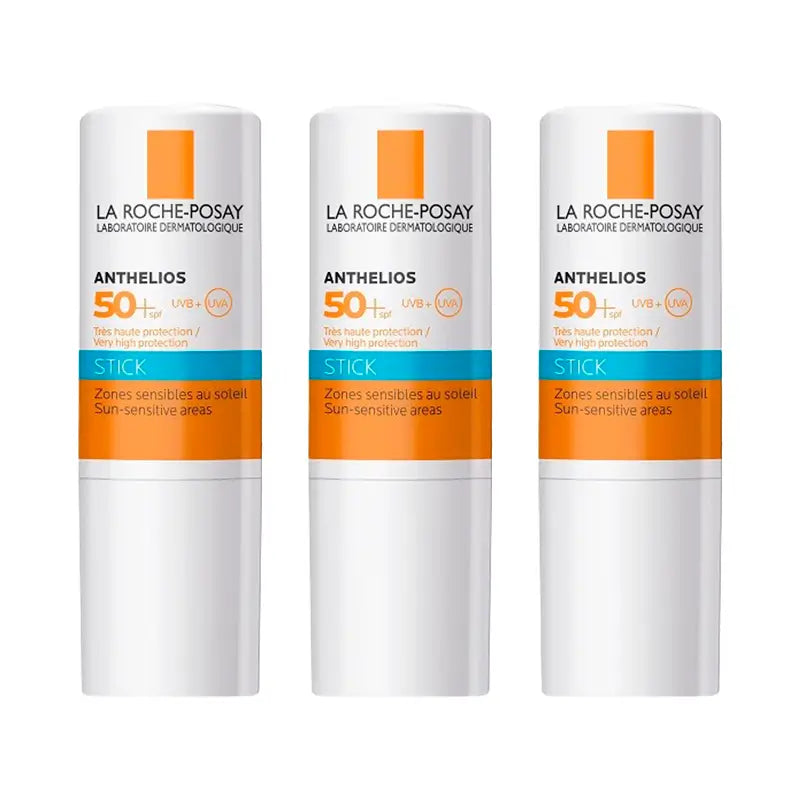 La Roche Posay Triplo Anthelios Stick Spf50+ Empfindliche Bereiche, 3 X 7 Gr