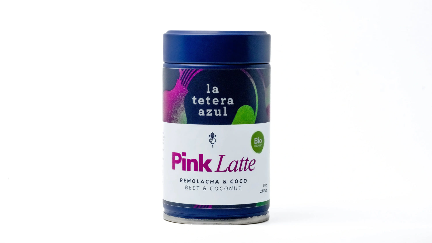 La Tetera Azul Pink Latte 100% Bio, 80g.