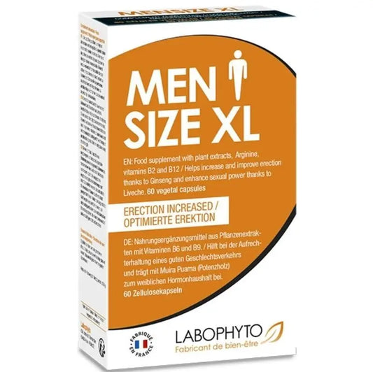 Labophyto Mensize Xl Erection Enhancement Capsules 60 pcs