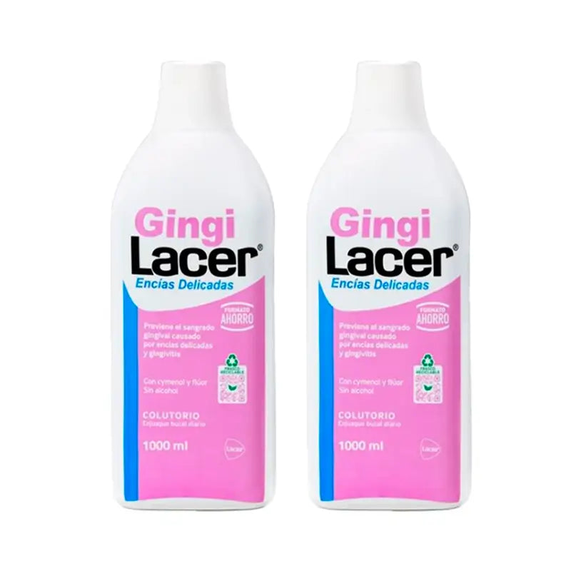 Lacer Duplo Gingilacer Mundspülung, 2 x 1000 ml