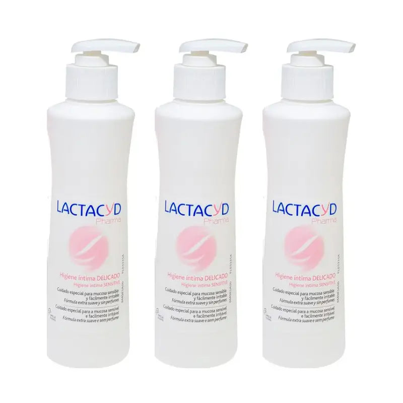Lactacyd Pharma Triplo Zarte Intimpflege 3 x 250 ml