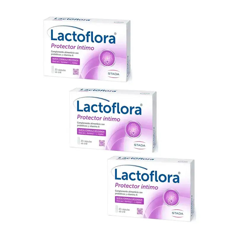 Lactoflora Intimschutz Pack 3 x 20 Kapseln