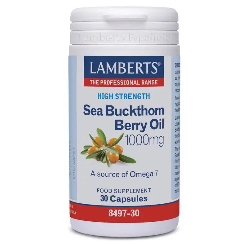 Lamberts Aceite Del Fruto Del Espino Amarillo , 30 cápsulas