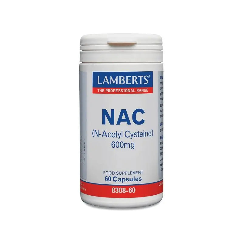 Lamberts Nac (N-Acetyl Cystein) 600Mg, 60 Tabs