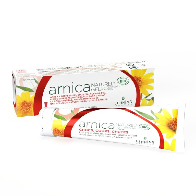 Lehning Arnica Naturel Gel Bio, Tube 50 Gramm