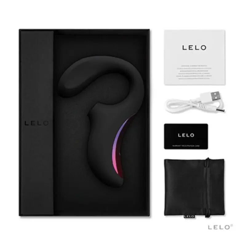 Lelo Enigma Cruise Dual Stimulation Sonic Massager Schwarz