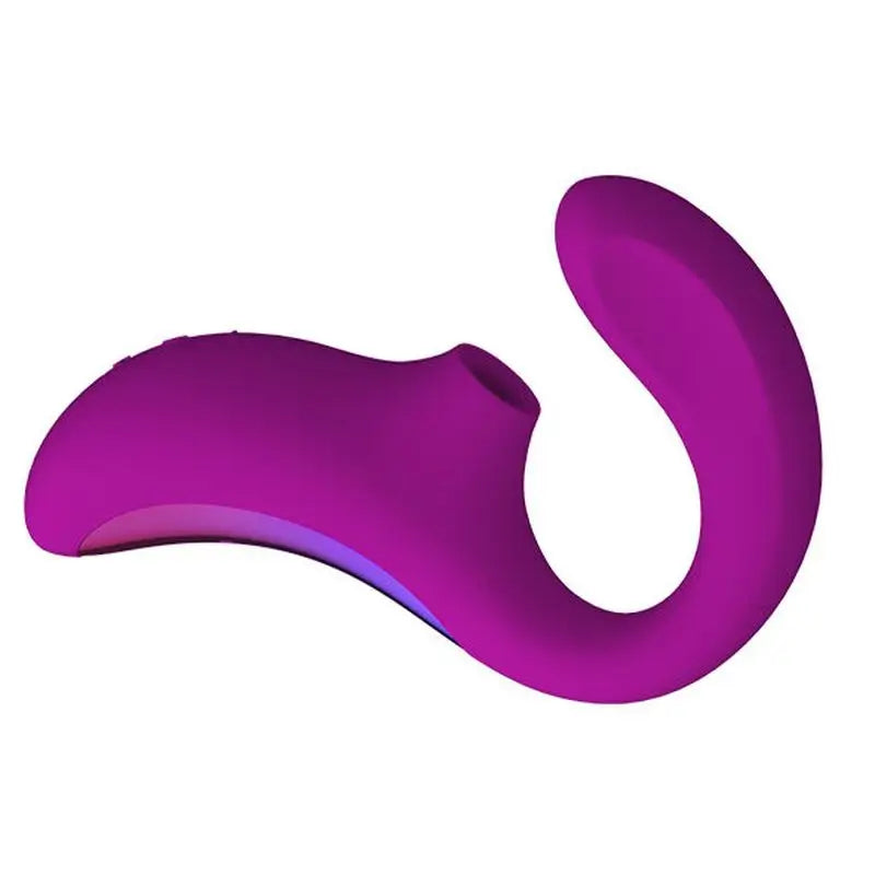 Lelo Enigma Doble Estimulación Succion Masajeador Deep Rose