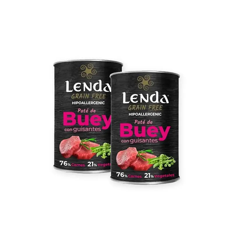 Lenda Wet Perro Buey, 2er-Pack à 12 x 400 g