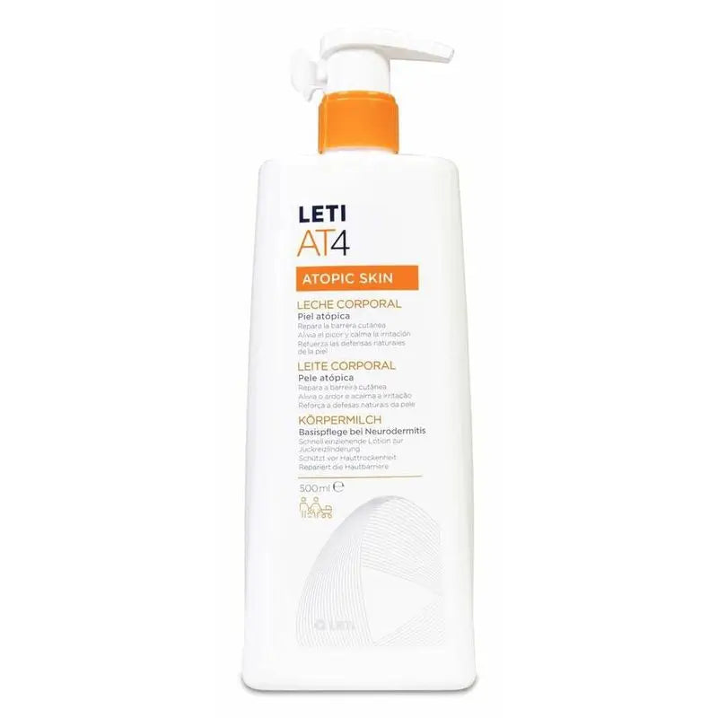Leti At4 Körpermilch Atopische Haut 500 ml