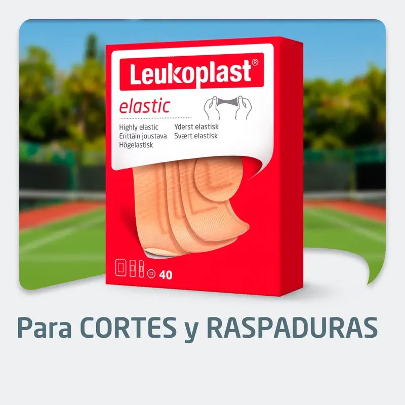 Leukoplast Elastik, 40 Stück Sortiment