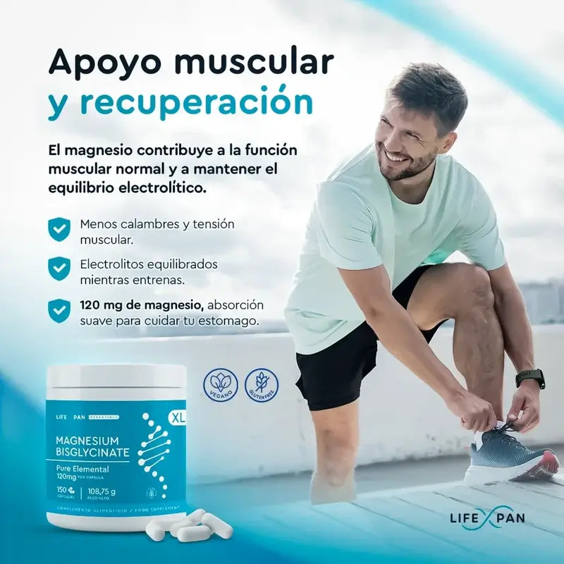 Lifexpan Magnesium Bisglycinat Xl , 150 Kapseln