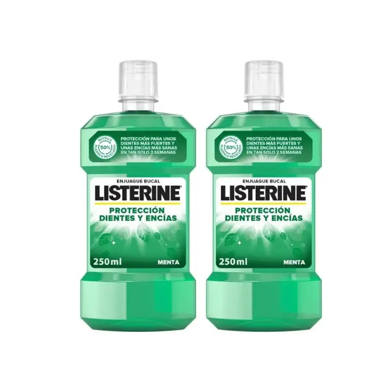 Listerine Zähne & Zahnfleisch Mundwasser Packung 2 x 250 ml