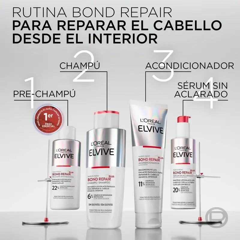 L'Oréal Paris Elvive Bond Repair Plus Leave-In Haarreparaturserum, 150 ml
