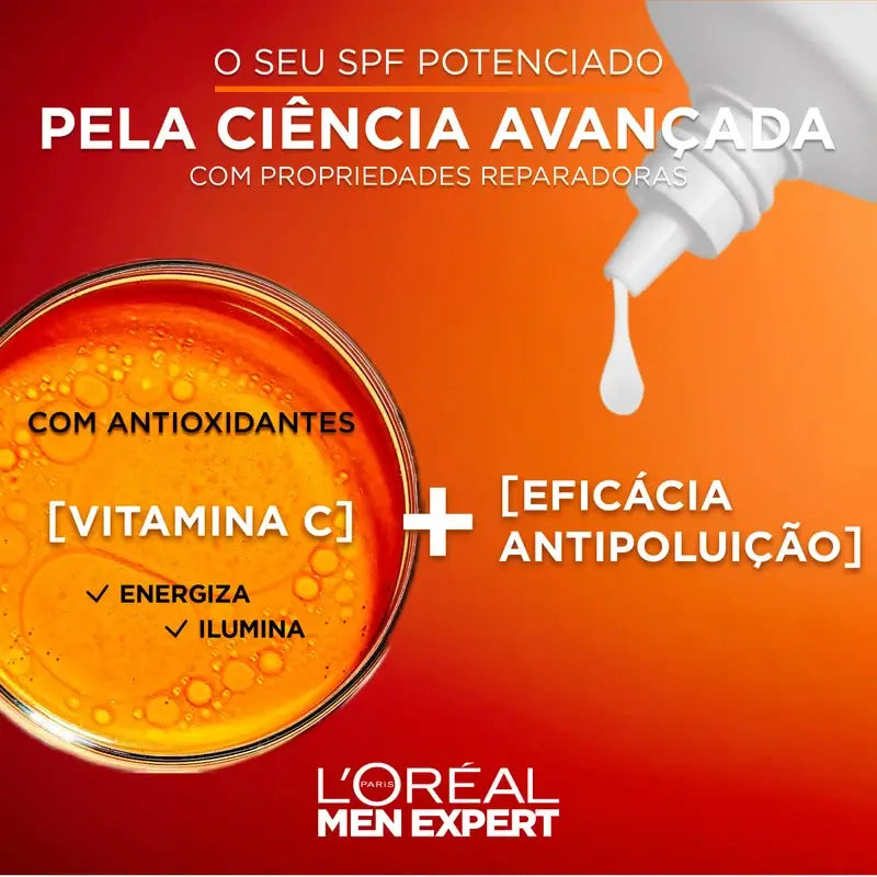 L'Oreal Paris Männer Expert Hydra Energetic Tägliches Fluid Spf50+ 50Ml