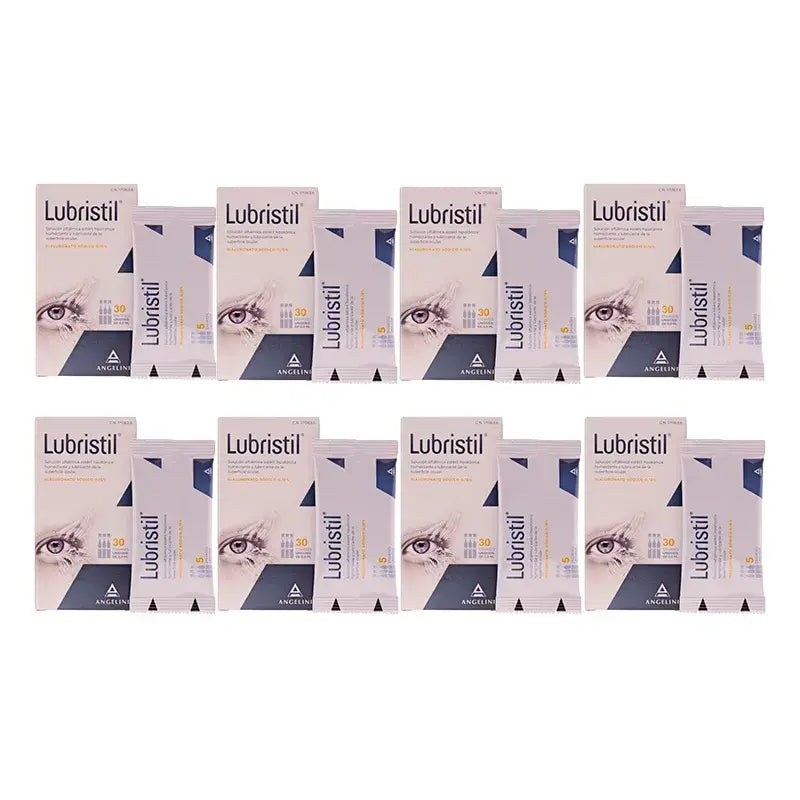 Lubristil Hyaluronat Trockenes Auge 8 X 30 Monodosis