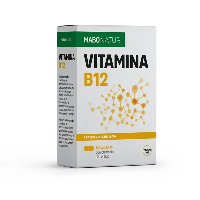 Mabonatur Vitamin B12, 30 Kapseln