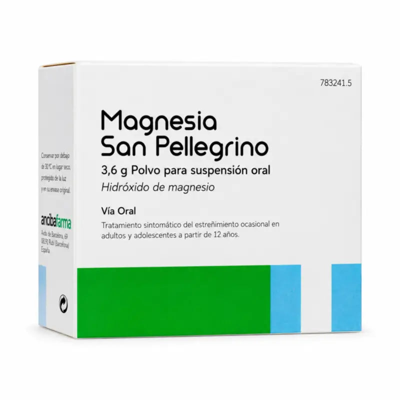 Magnesia San Pellegrino 3,6 g Pulver Suspension zum Einnehmen 20 Sachets