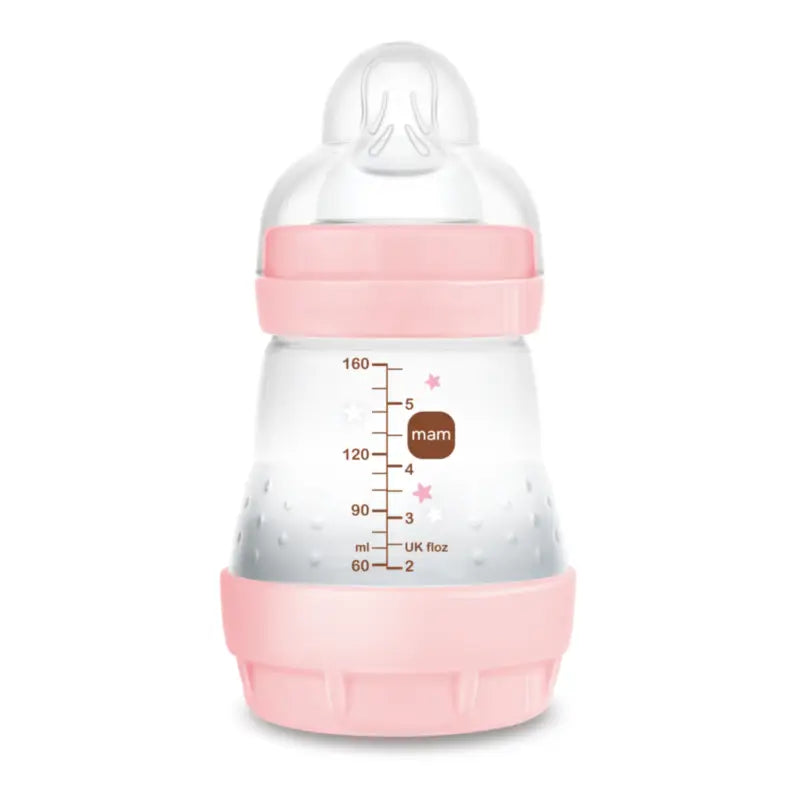 Mam Baby Easy Start Anti-Kolik-Flasche Hellrosa, 160Ml