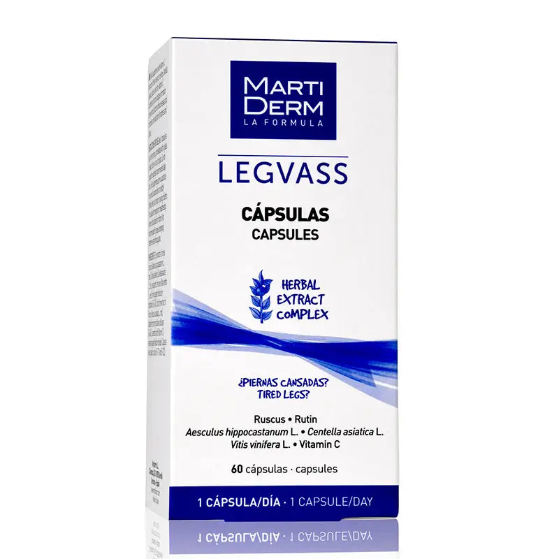 Martiderm Legvass Oral 60 Kapseln