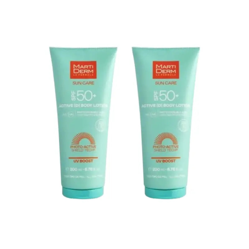 Martiderm Spf50+ Aktivierte Körperlotion, 2X200 Ml