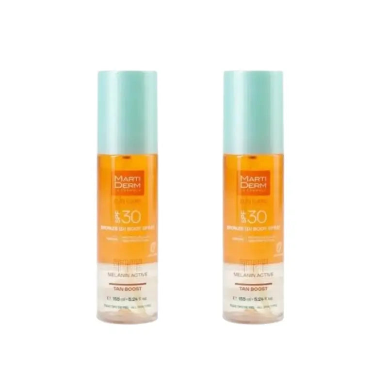 Martiderm Sonnenpflege Spf30 Bronzed Body Spray, 2X155 Ml