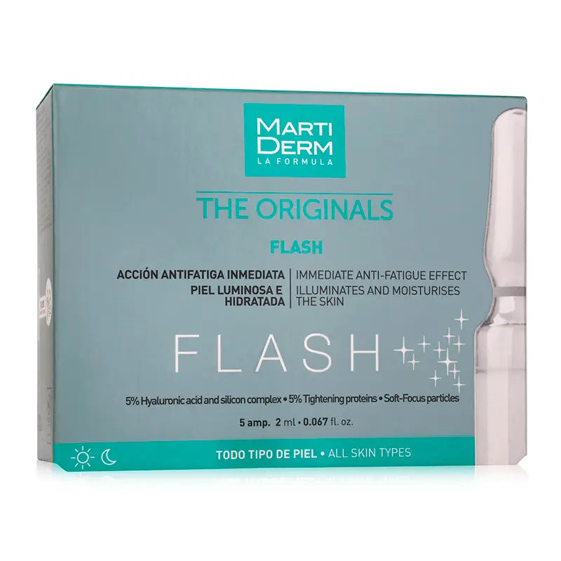 Martiderm Die Originale Sofortige Aktion Flash 5 Ampullen x 2 ml