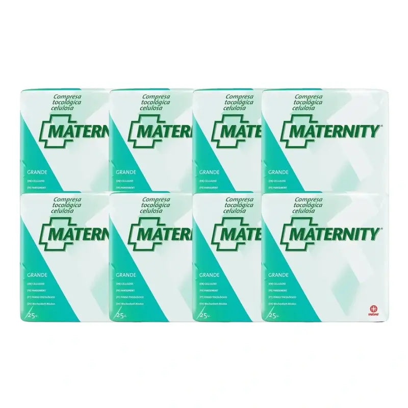 Mutterschaft Tocologic Cellulose Pad, 8 x 25 Einheiten