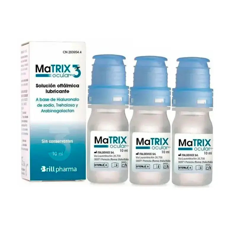 Matrix Ocular 3 Augentropfen, Packung 3 x 10 ml