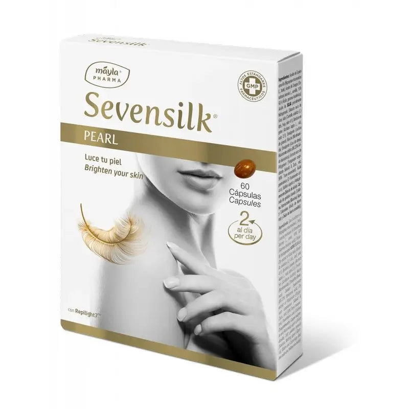 Mayla Pharma Sevensilk Pearl, 60 Kapseln