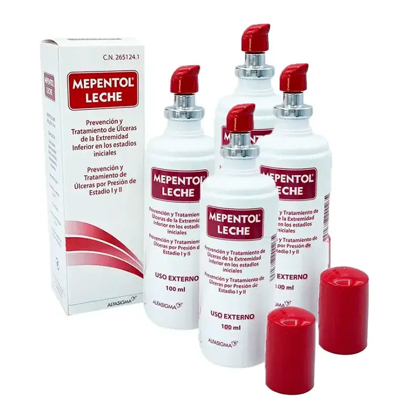Mepentol Milch-Emulsion, 4 x 100 ml