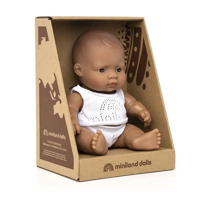 Miniland Muñeco Latinoamericano 21 Cm