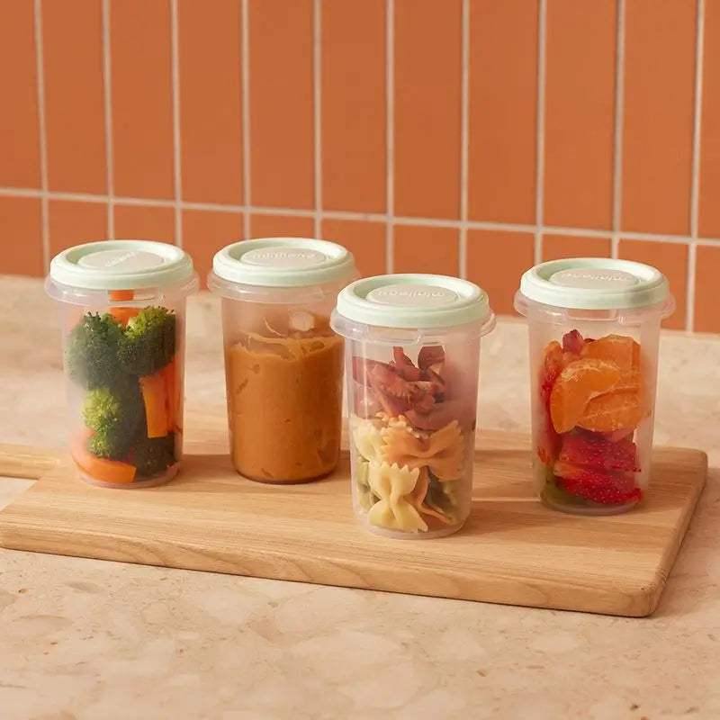 Miniland Set Of 4 Airtight Hermisized Mint 330Ml