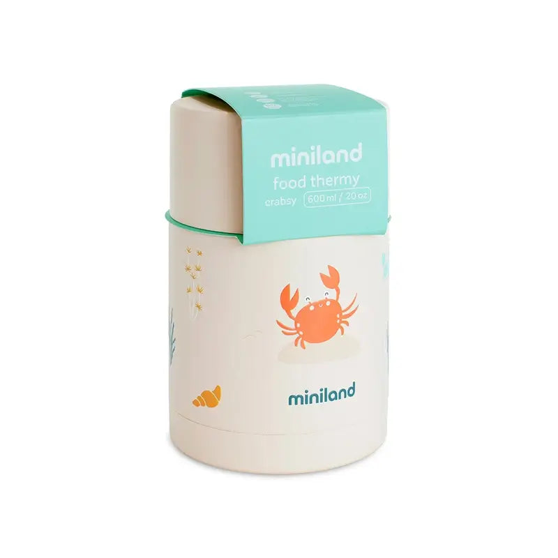Miniland Solide Thermoskanne 600 ml Crabsy.