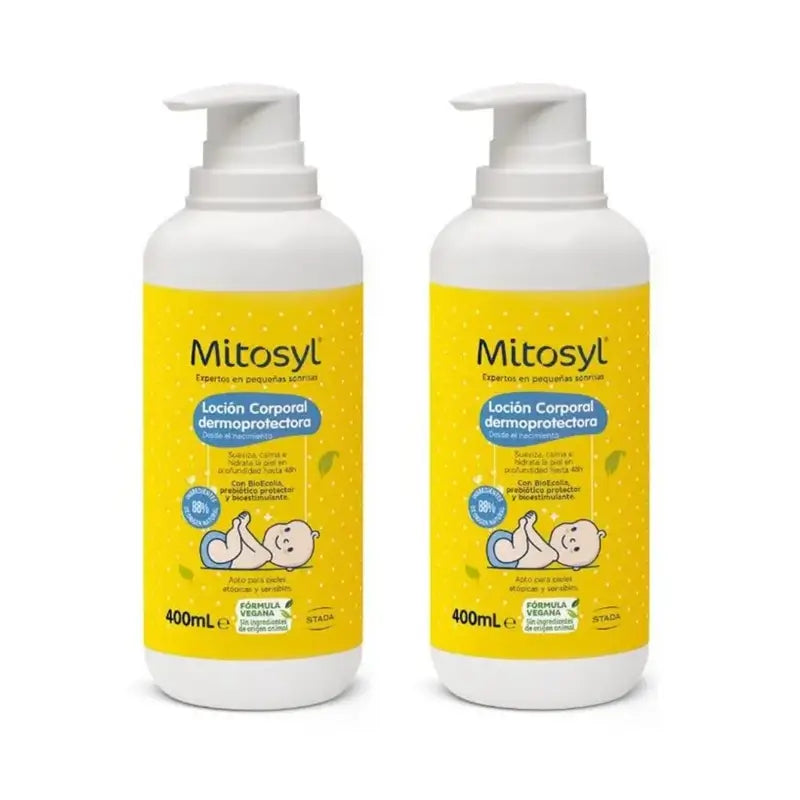 Mitosyl Baby Dermoprotektive Körperlotion , 2X400 Ml