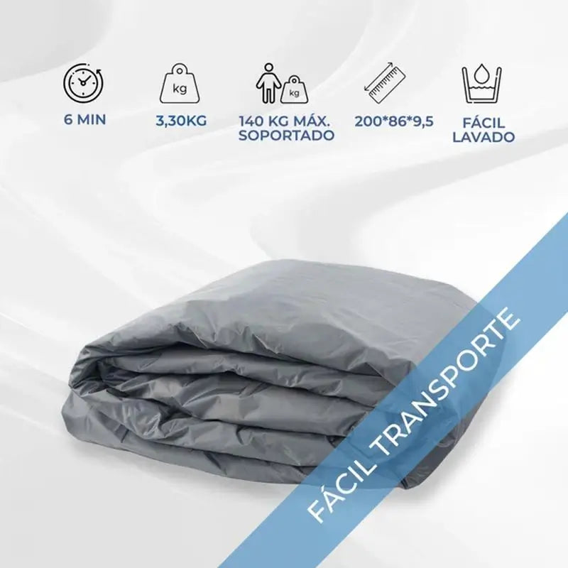 Mobiclinic Mobi2 Antiescaras Luftmatratze mit Kompressor, 20 Zellen. 200 x 86 x 9,5 cm